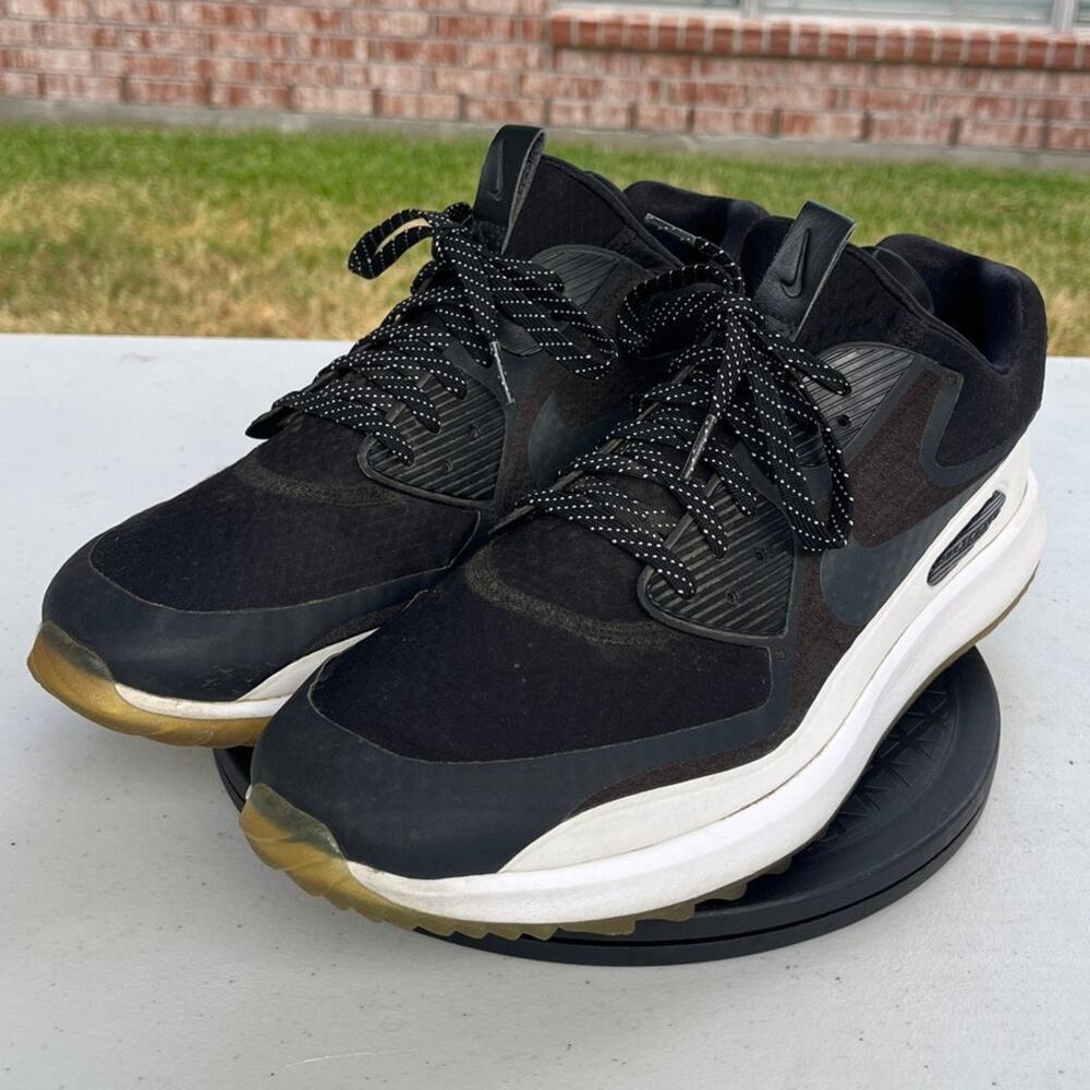 Mens Nike Air Zoom 90 844569-001 Synthetic Golf Sport Athletic Shoes SZ 12 Black - Picture 2 of 6